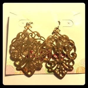 Beautiful patterned earrings